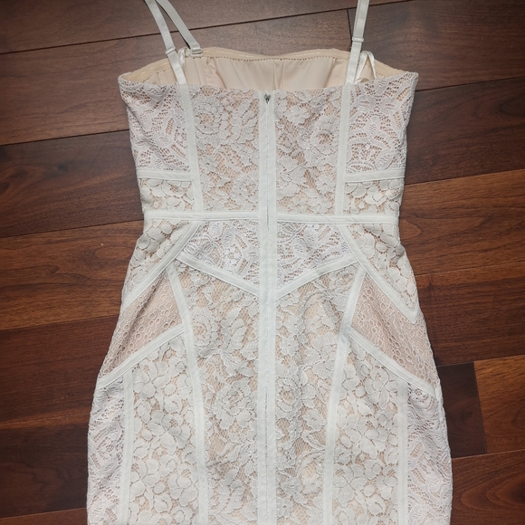 BCBGMAXAAZRIA Vivienne Bustier Lace Gown - Picture 8 of 8